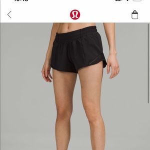 Lululemon lowrise hottie hot shirt